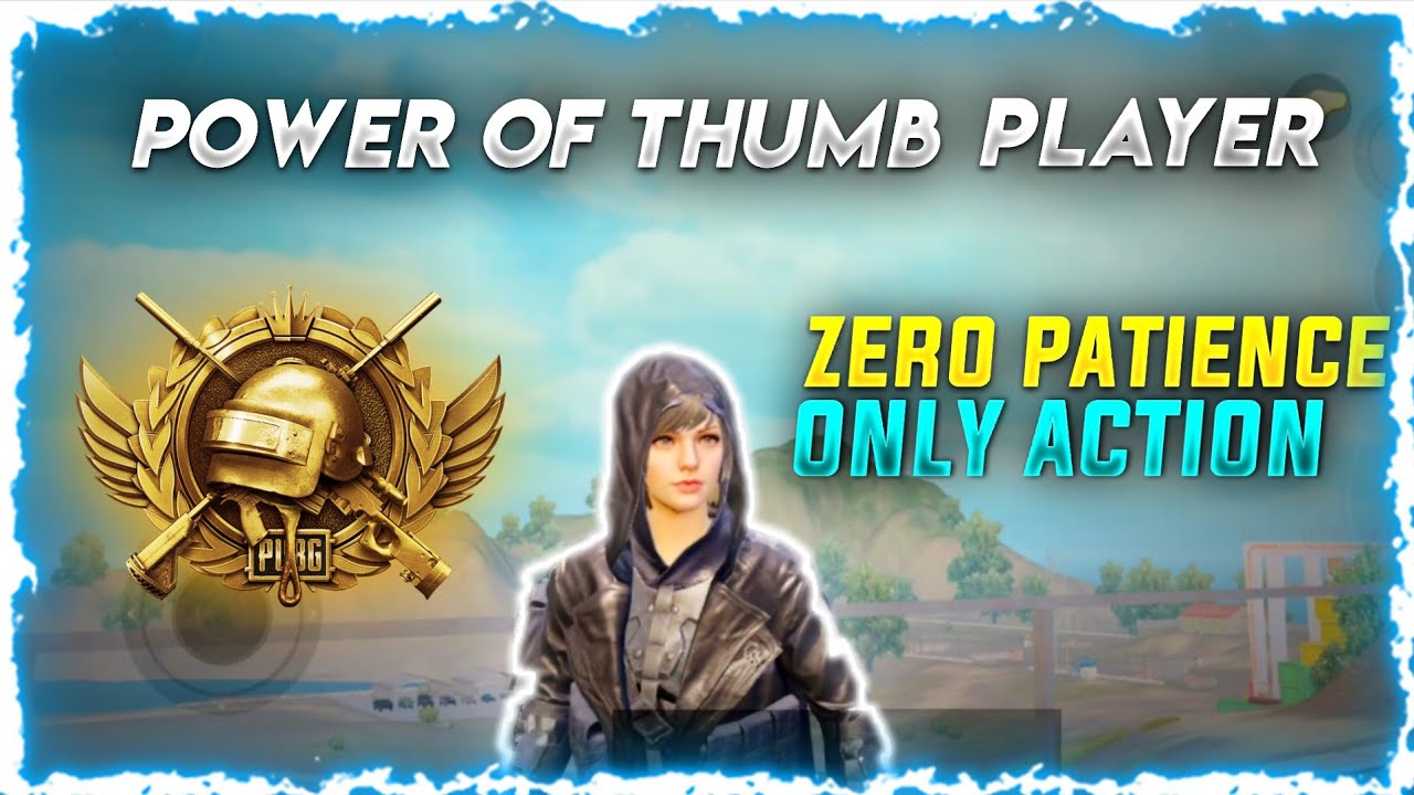 Power of Thumb Player | Mid End Device | Sniping is Love | PUBG MOBILE