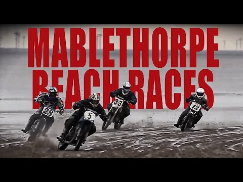 Mablethorpe Motorcycle Beach Races - England.