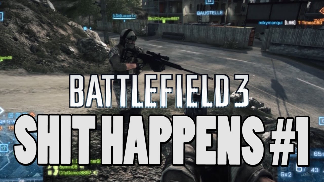 SHIT HAPPENS #1 | THAT LAG ! - Battlefield 3 Multiplayer [HD]