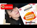 Unboxing amazon wishlist from amiibros  vip bandai box