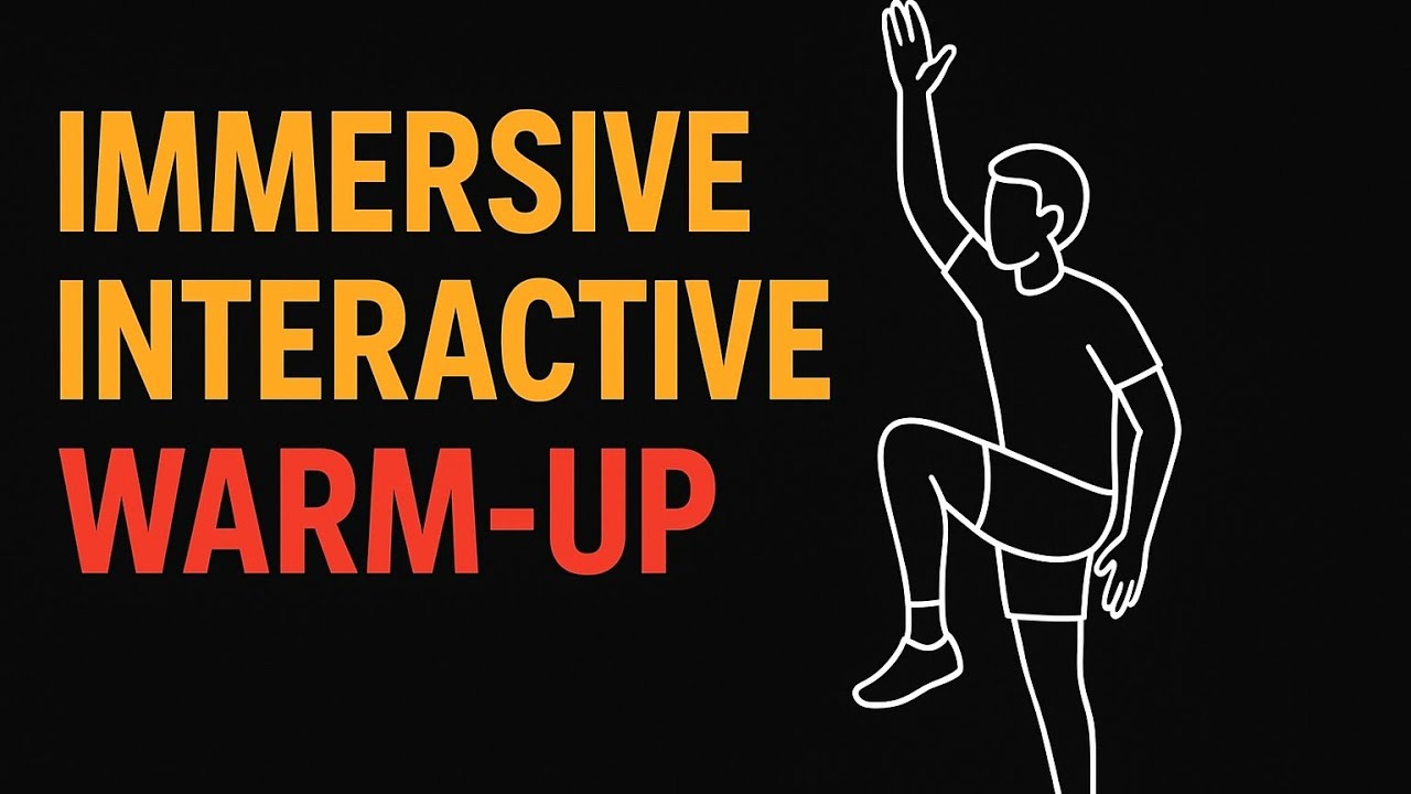Immersive Warm-Up Animation | Easy Follow-Along Exercise for Everyone