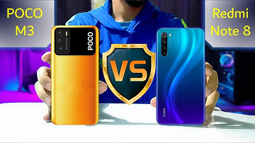 Poco M3 VS Redmi Note 8