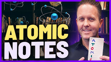 Absorbeer elk boek met atomaire notities