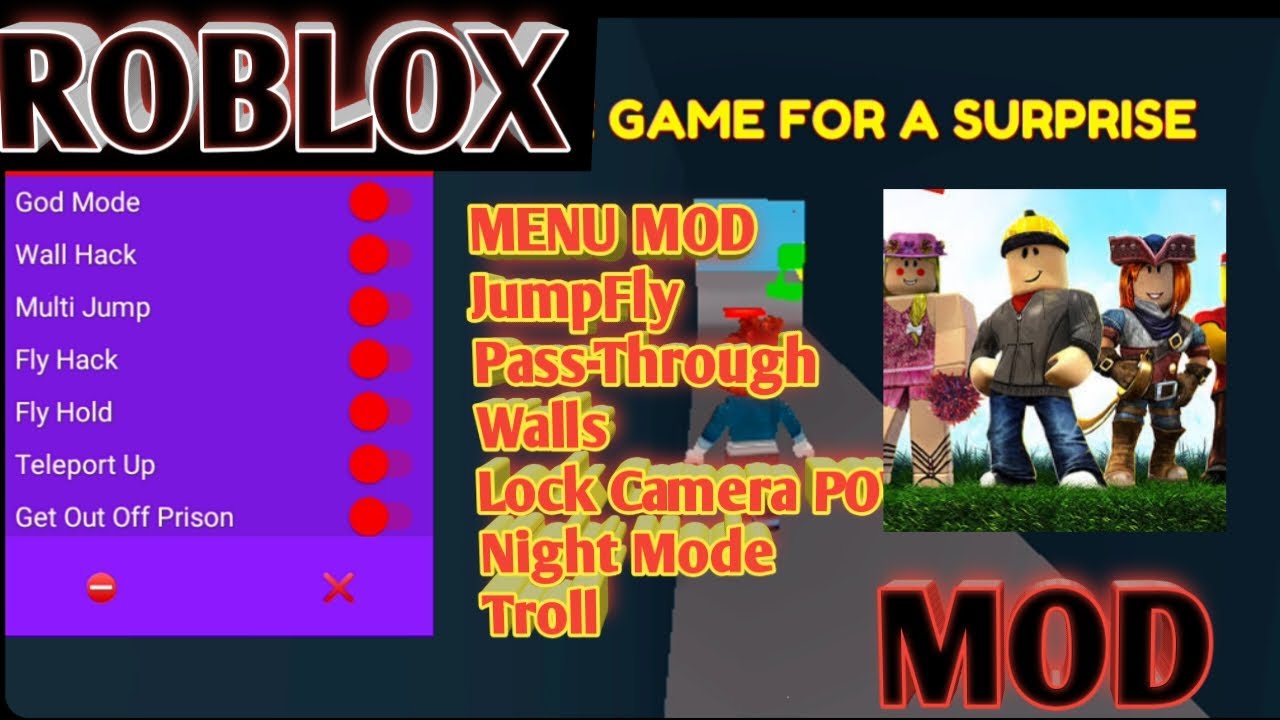 ROBLOX MOD MENU APK For Android / iOS