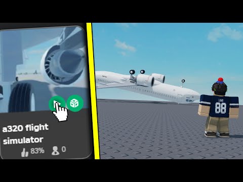 Playing the most LOWEST Budget Flight Simulators on Roblox...