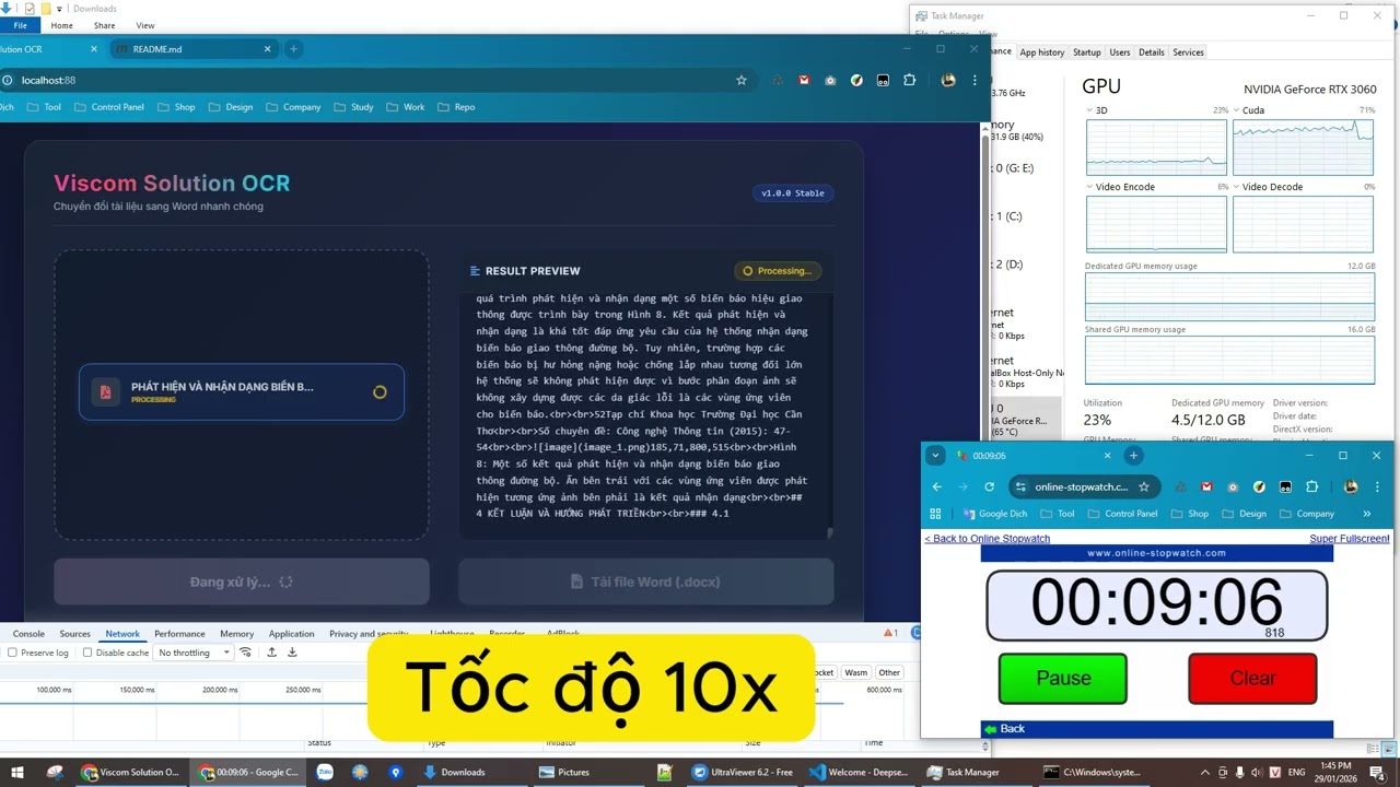 Công cụ convert PDF sang DOCX - Nhận diện ký tự (OCR) offline - youtube