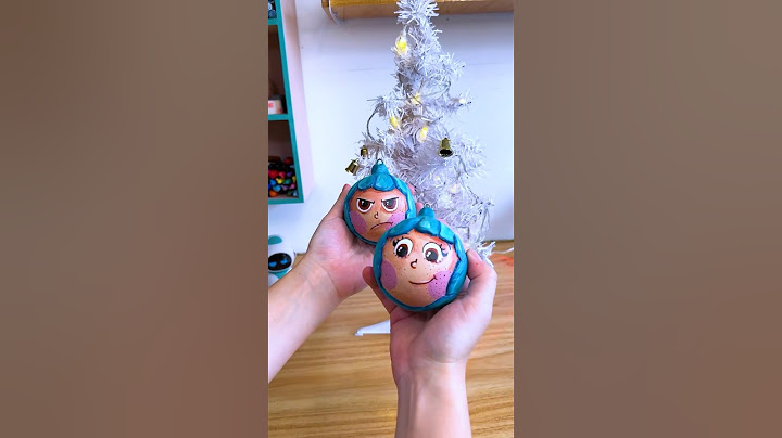 Hice mis propias BOLAS DE NAVIDAD 🎄