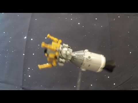 Flying LEGO NASA Apollo 11 Lunar Lander