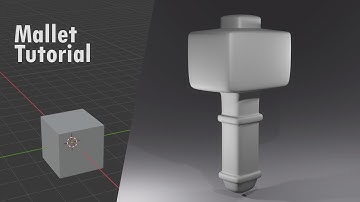 Blender for beginners: Create a Mallet