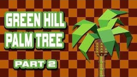 Green Hill Palm Tree Modelling - Part 2 (Blender 2.93)