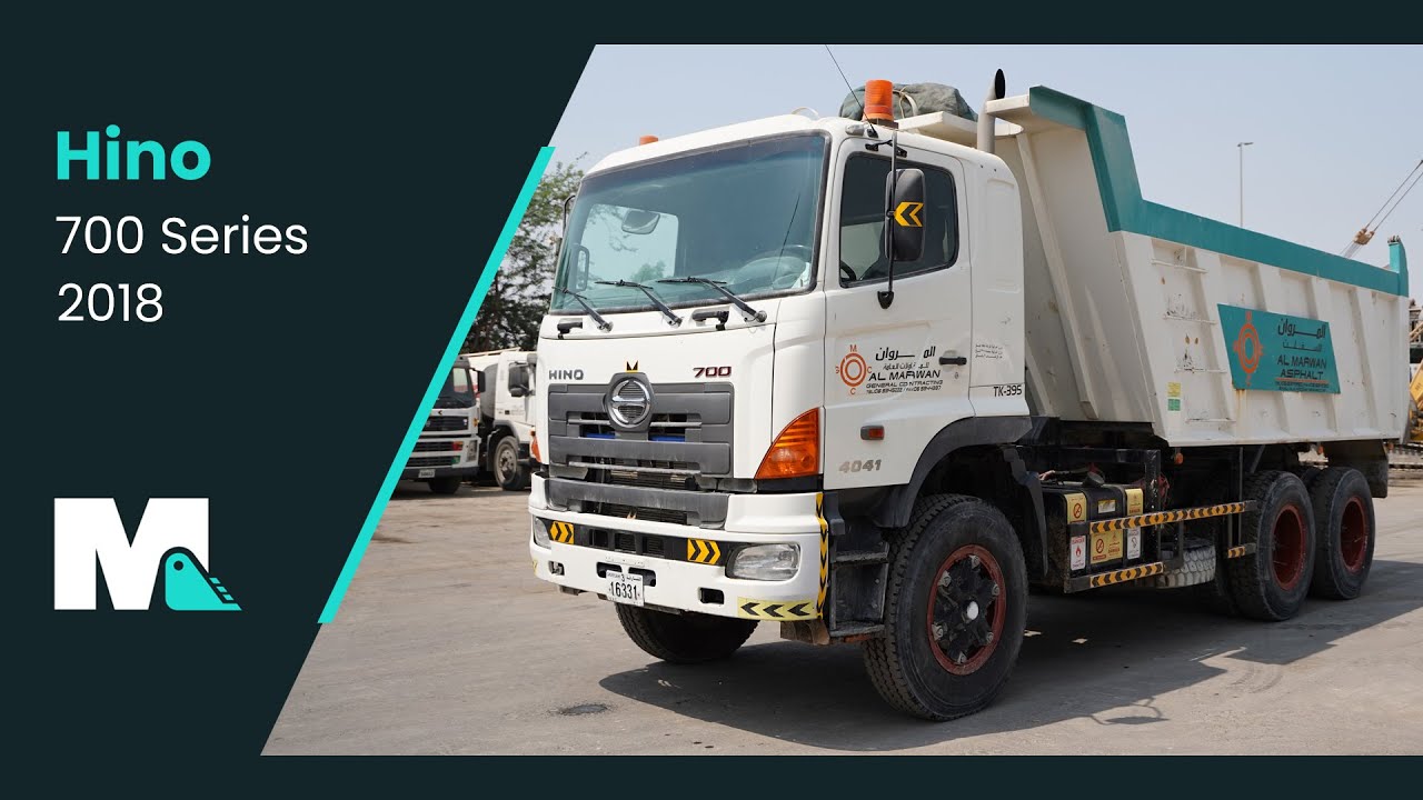 Hino 700 Series ZS 4041 6x4 Tipper Truck | 2018