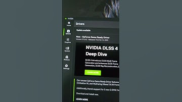 New Update Nvidia Drivers DLSS 4 #nvidia #dlss4
