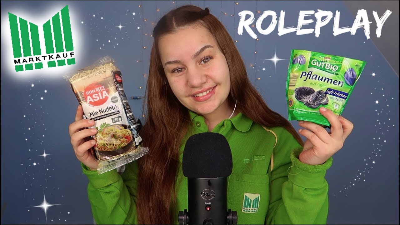 [ASMR] MARKTKAUF ROLEPLAY 🛒🛍 | Mitarbeiterin hilft dir beim Einkaufen | ASMR Marlife