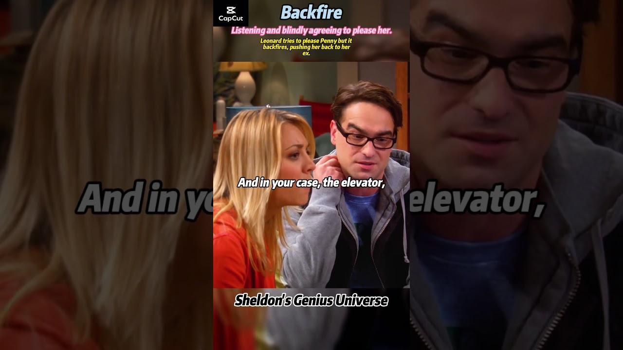 He Tried Too Hard… and Lost Her 😳💔 | #TheBigBangTheory #Leonard #Penny