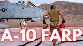 A-10C Thunderbolt II Forward Area Refueling Point (FARP) • Exercise BLACK FLAG 22-1 | Nellis AFB, NV