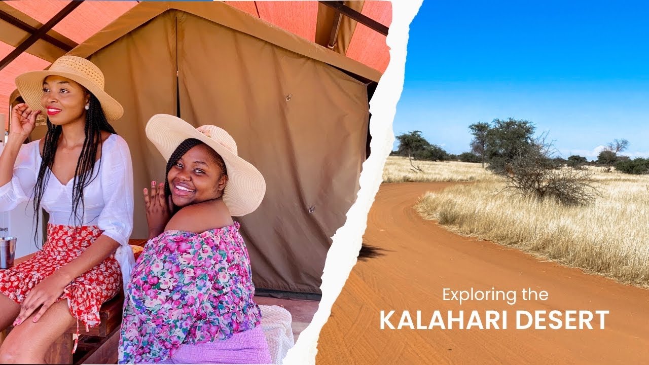 Gondwana Kalahari Anib Travel Vlog: Girls trip| Exploring the Kalahari desert| Sundowner dune drive