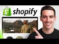 Shopify Website Design for Beginners 2025 - Step by Step Tutorial