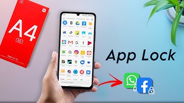 How to Set App Lock in Redmi A4 | Redmi A4 5g me App Lock Kaise Kare