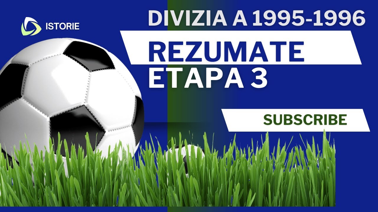 Divizia A | 1995 - 1996 | Rezumatele etapei 3