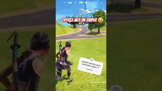 TJS PAS DE SNIPER 😅 #fortnite #battleroyalegame #gaming #fypviral #fortniteclips #maitregims #ninao