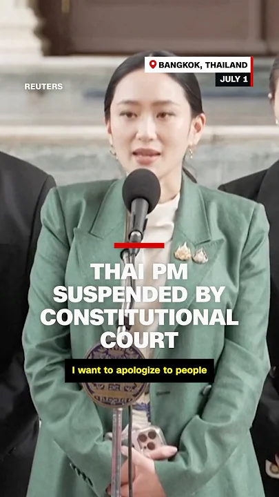 Thai PM suspended by constitutional court