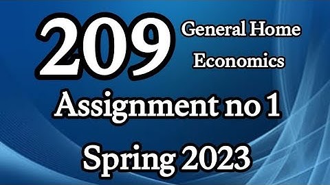 AIOU Code 209 solved Assignment No.1 Spring 2023 #aiou #aiousolveassignments