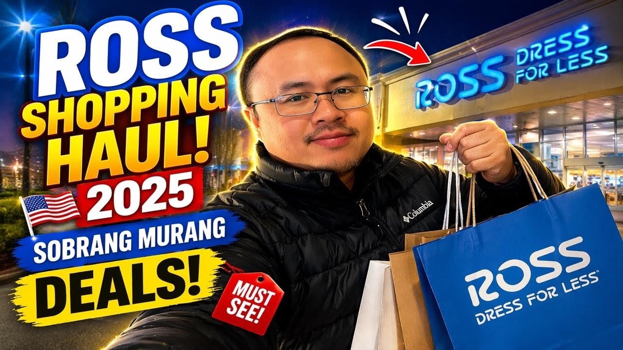 Ross Shopping Haul 2025 🇺🇸 | Sobrang Murang Deals!
