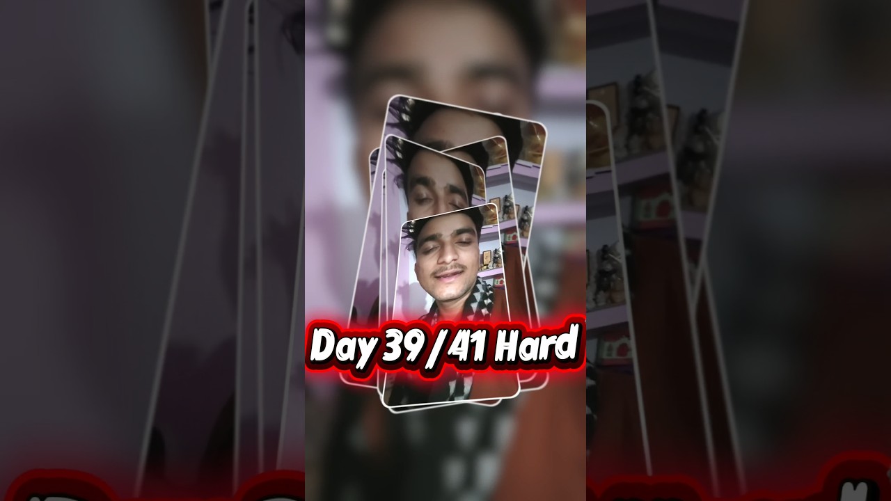 Day 39/41 Hard 🏋️🧗