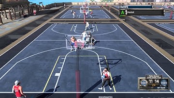 NBA 2k16 - Snatch Block on a 7