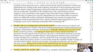 FFIEC Cloud Computing