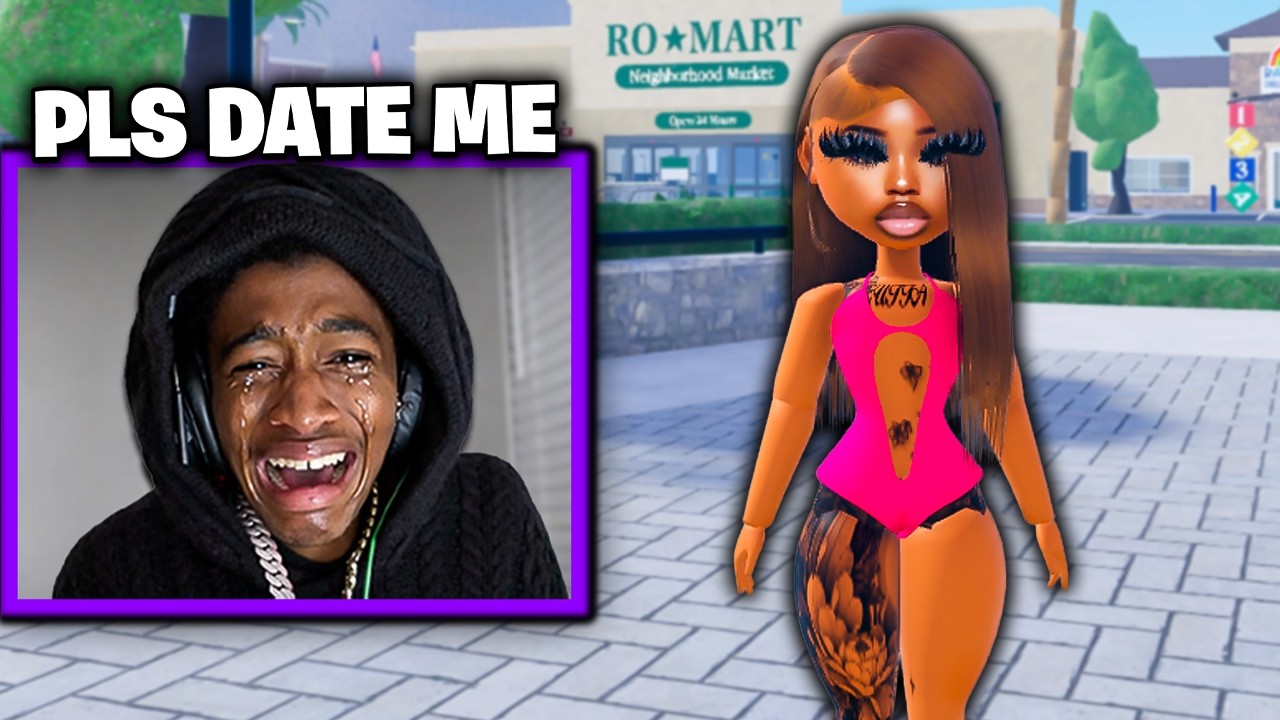 I Pretended to be a REALISTIC BADDIE to CATFISH HIM.. HE CRIED💔in LifeTogether RP (Roblox Snapchat)