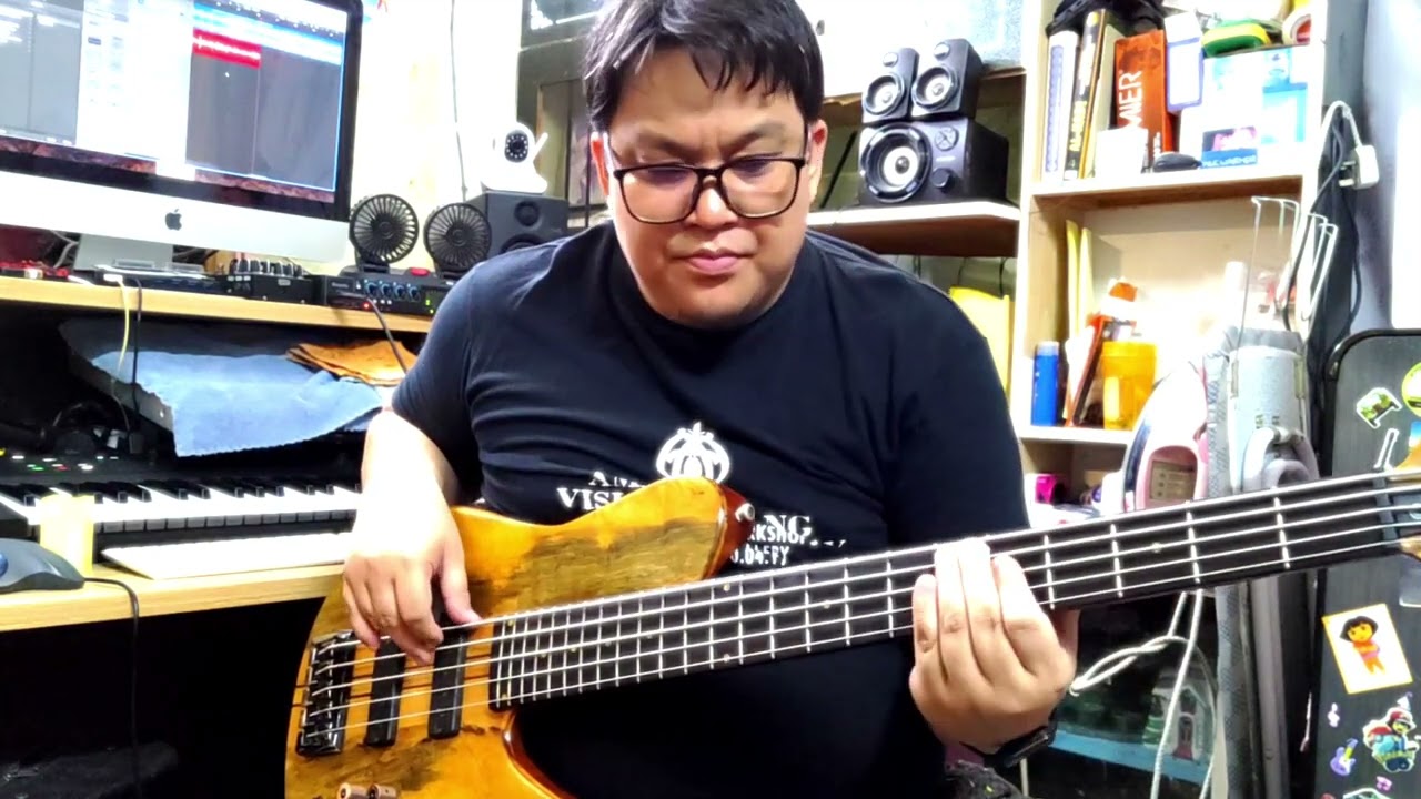 Adrian Khalif & Juicy Luicy - Sialan (BASS COVER)