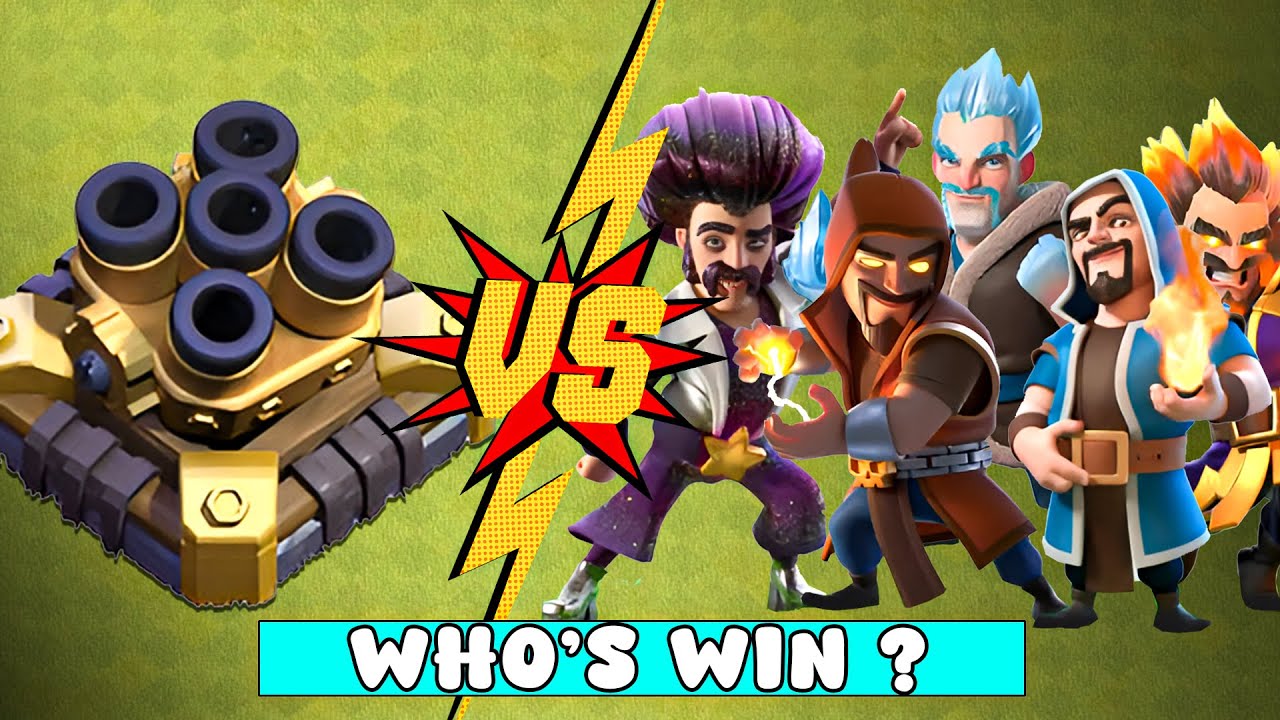 Can Wizards Survive the Multi Mortar? 💀 | Clash of Clans