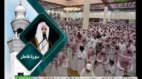 تلاوه مؤثره من سورة فاطر .. ناصر القطامي