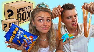 VI ÅBNER MYSTERY BOXES! (Slik, Slim & Fidgets)