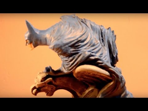 Randy Bowen: Batman on Gargoyle Statue