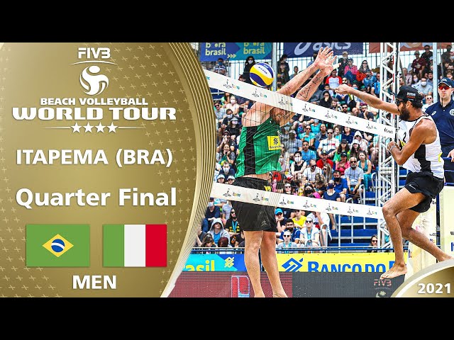 Alison/Guto vs Lupo/Ranghieri - Men's Quarter Final | 4* Itapema 2021