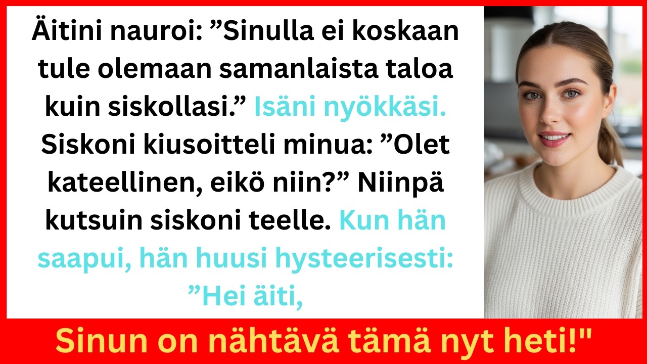 Vanhempani nauroivat: 