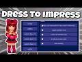 💗 NEW! Dress To Impress Script 2026 NO KEY (Auto Farm + VIP + Emotes)