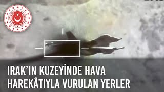 2 Eylül 2024 Tarihinde Irak’ın Kuzeyinde Gerçekleştirilen Hava Harekâtıyla Vurulan Yerler