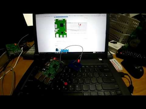 Android Things : sample-simplepio