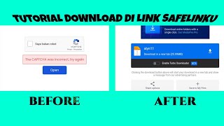 Tutorial Cara Mendownload Link Di Website Safelinku !! Di jamin 💯 berhasil 🤯