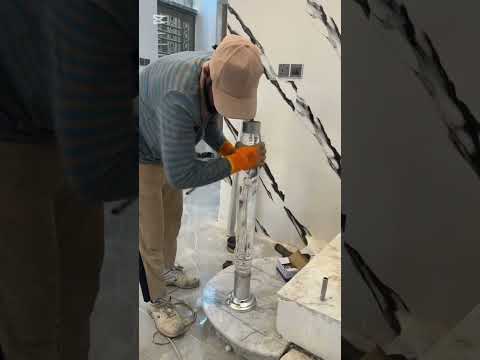 فنون وصناعه طريقه تثبيت دنكه ألمنيوم محجر درج