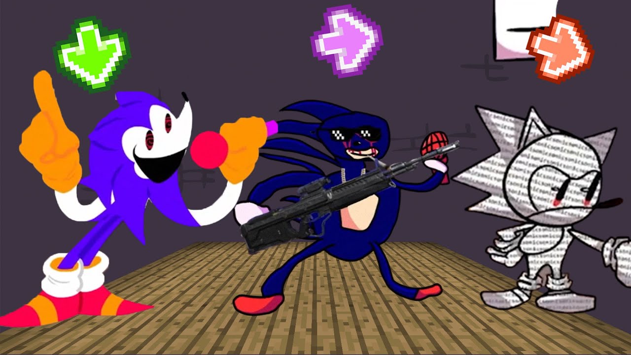 Fnf Character Test Gameplay Vs Playground Vs Needlemouse Vs Sanic 