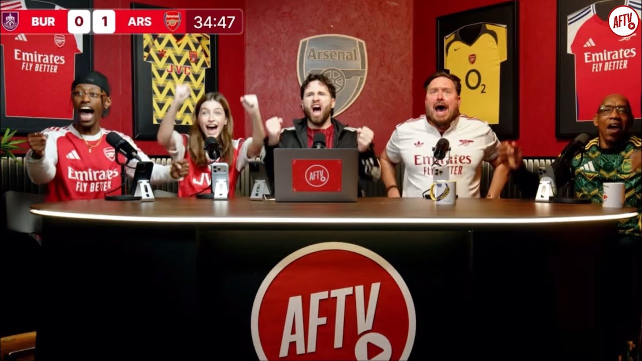 Burnley 0-2 Arsenal GOAL REACTIONS