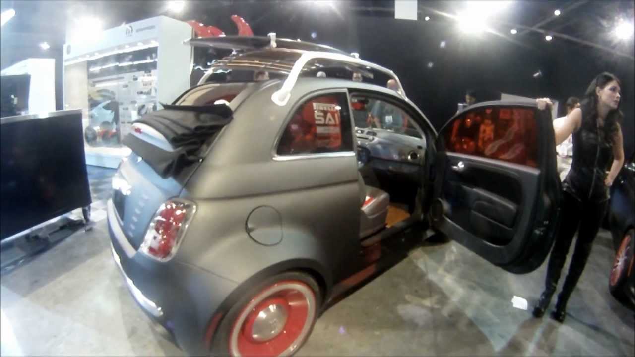 Sema 2017 Fiat 500 Beach Cruiser You Sema 2017 Fiat 500 Beach Cruiser