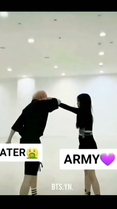 hater vs army vs bts💜#bts #shortsvideo #btsshorts #trending #btsarmy  @BTSYNchannel