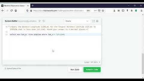 Weather Observation Station 15   HackerRank SQL
