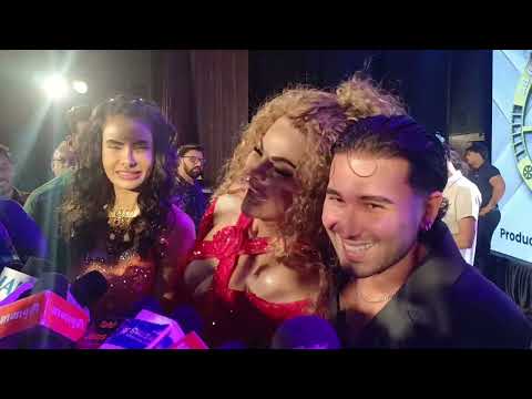 Rakhi Sawant & Shabaz Khan's music video “Zaroorat” Launched by Orry, Poonam Pandey, Arshi Khan,
