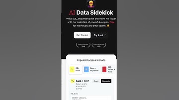 Thumbnail of I can’t believe I just discovered this SQL tool 🤩 #tech